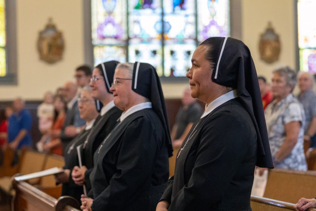 Logan Parish celebrates new religious sisters serving at school